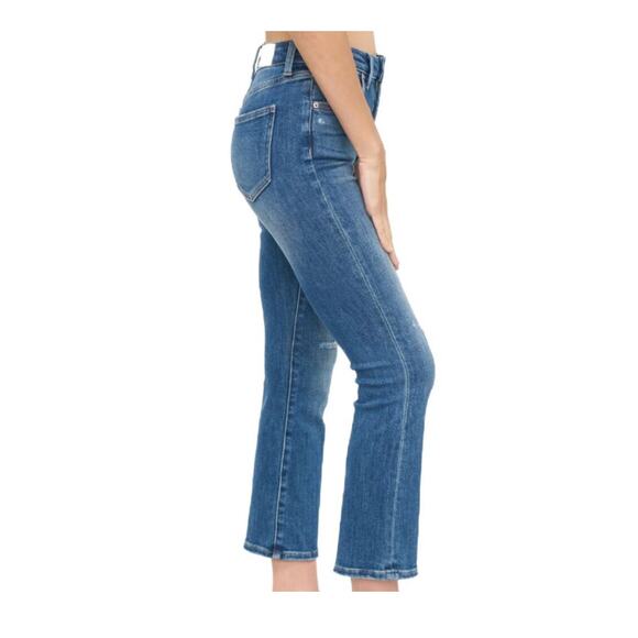pistola Denim - Pistola Jeans Size 26 Lennon High Rise Distressed Crop New With Tags